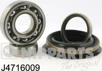 Nipparts J4716009 - Wheel hub, bearing Kit autospares.lv