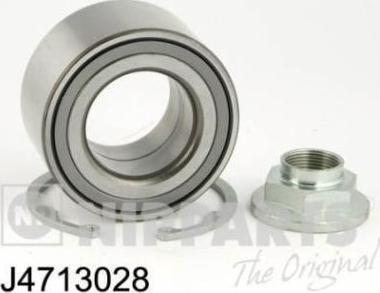 Nipparts J4713028 - Wheel hub, bearing Kit autospares.lv