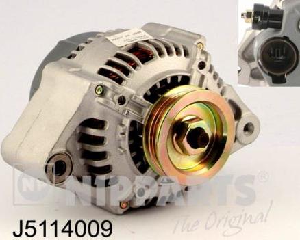 Nipparts J5114009 - Alternator autospares.lv