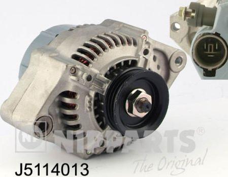 Nipparts J5114013 - Alternator autospares.lv