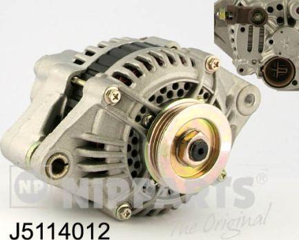 Nipparts J5114012 - Alternator autospares.lv