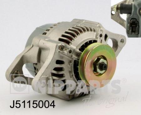 Nipparts J5115004 - Alternator autospares.lv