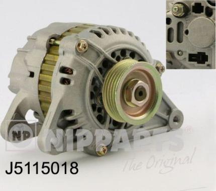 Nipparts J5115018 - Alternator autospares.lv