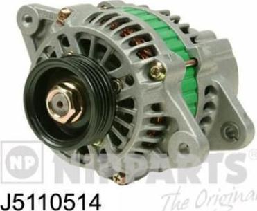 Nipparts J5110514 - Alternator autospares.lv