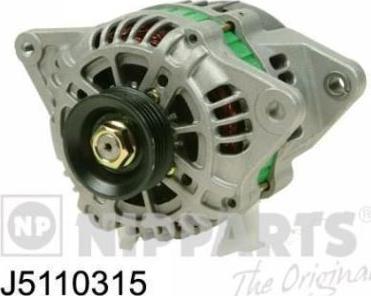 Nipparts J5110315 - Alternator autospares.lv