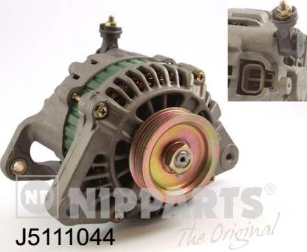 Nipparts J5111044 - Alternator autospares.lv