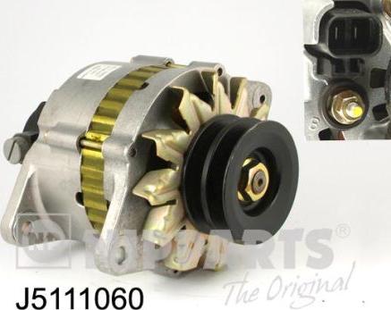 Nipparts J5111060 - Alternator autospares.lv