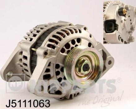 Nipparts J5111063 - Alternator autospares.lv