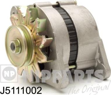 Nipparts J5111002 - Alternator autospares.lv