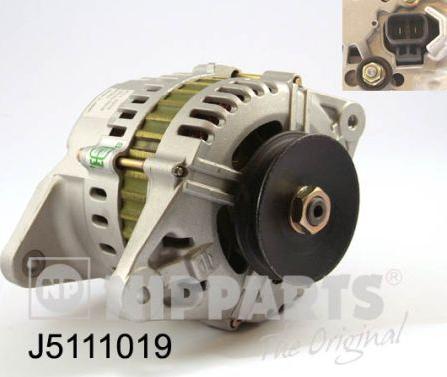 Nipparts J5111019 - Alternator autospares.lv