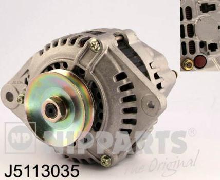 Nipparts J5113035 - Alternator autospares.lv