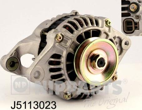 Nipparts J5113023 - Alternator autospares.lv