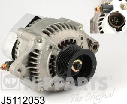 Nipparts J5112053 - Alternator autospares.lv