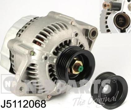 Nipparts J5112068 - Alternator autospares.lv