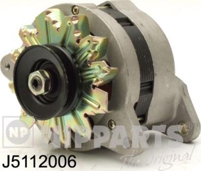 Nipparts J5112006 - Alternator autospares.lv