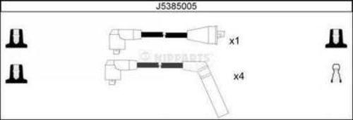 Nipparts J5385005 - Ignition Cable Kit autospares.lv