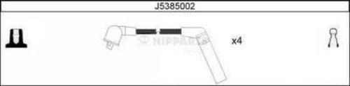 Nipparts J5385002 - Ignition Cable Kit autospares.lv