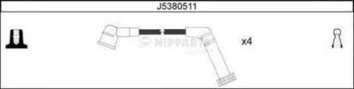 Nipparts J5380511 - Ignition Cable Kit autospares.lv