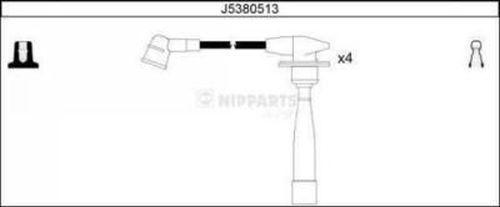 Nipparts J5380513 - Ignition Cable Kit autospares.lv