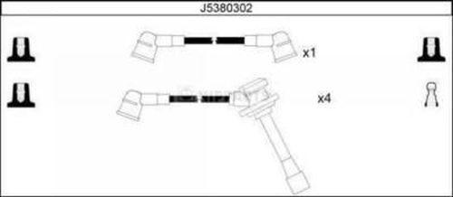 Nipparts J5380302 - Ignition Cable Kit autospares.lv