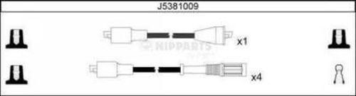 Nipparts J5381009 - Ignition Cable Kit autospares.lv