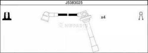 Nipparts J5383025 - Ignition Cable Kit autospares.lv