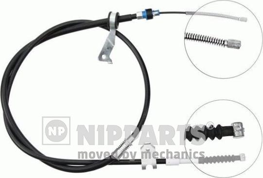 Nipparts J19277 - Cable, parking brake autospares.lv
