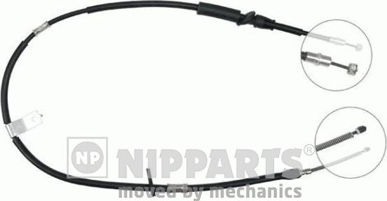Nipparts J14037 - Cable, parking brake autospares.lv