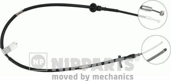 Nipparts J14078 - Cable, parking brake autospares.lv