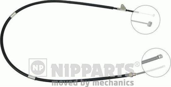 Nipparts J15968 - Cable, parking brake autospares.lv