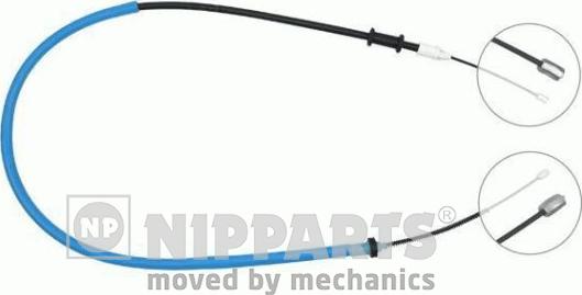 Nipparts J15628 - Cable, parking brake autospares.lv