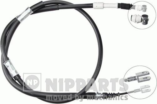 Nipparts J16697 - Cable, parking brake autospares.lv