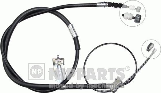 Nipparts J16167 - Cable, parking brake autospares.lv