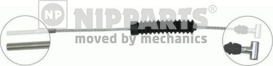 Nipparts J11561 - Cable, parking brake autospares.lv