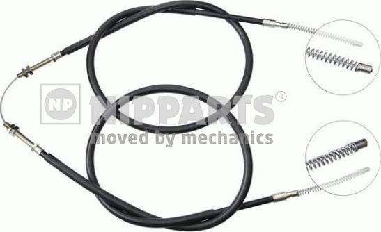 Nipparts J11575 - Cable, parking brake autospares.lv