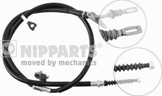 Nipparts J11107 - Cable, parking brake autospares.lv