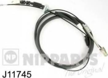 Nipparts J11745 - Cable, parking brake autospares.lv