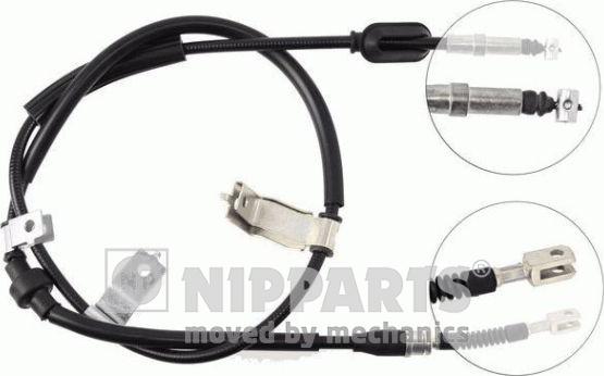 Nipparts J13928 - Cable, parking brake autospares.lv