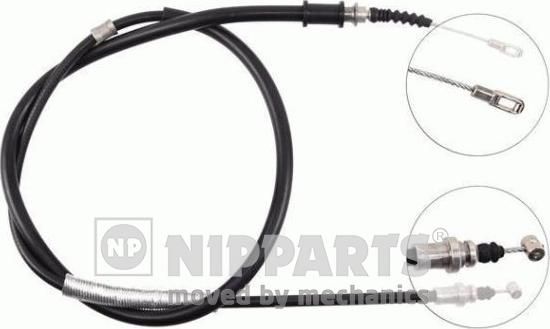 Nipparts J13387 - Cable, parking brake autospares.lv