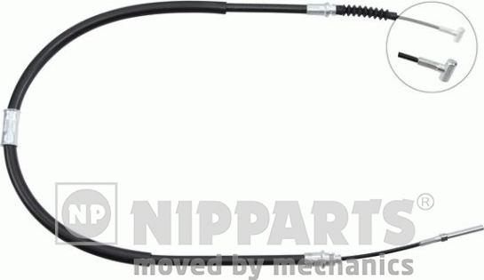 Nipparts J12052 - Cable, parking brake autospares.lv