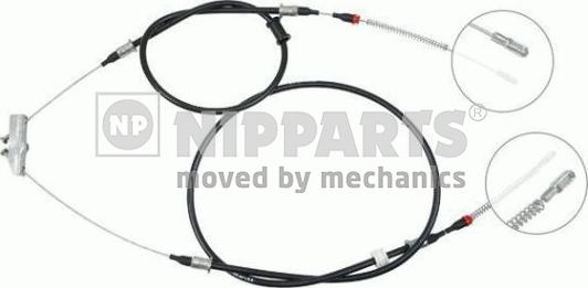 Nipparts J12225 - Cable, parking brake autospares.lv
