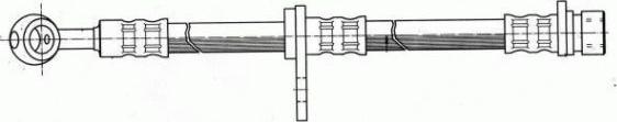 Nipparts J3704134 - Brake Hose autospares.lv