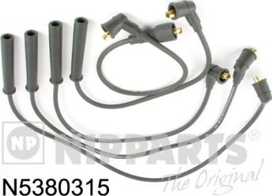 Nipparts N5380315 - Ignition Cable Kit autospares.lv