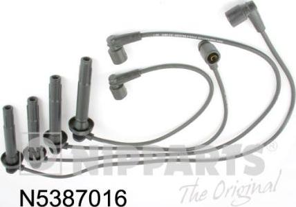 Nipparts N5387016 - Ignition Cable Kit autospares.lv