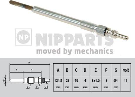 Nipparts N5712026 - Glow Plug autospares.lv