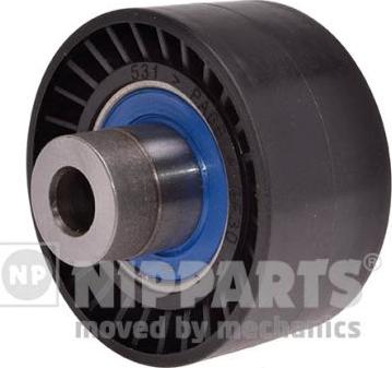 Nipparts N1143060 - Pulley, v-ribbed belt autospares.lv