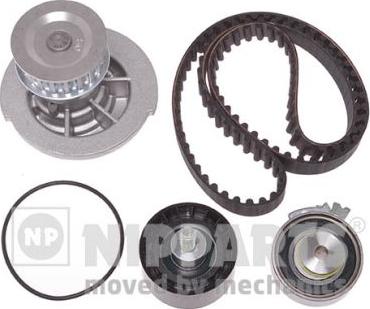 Nipparts N1160902 - Water Pump & Timing Belt Set autospares.lv