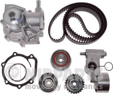 Nipparts N1167008 - Water Pump & Timing Belt Set autospares.lv