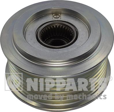 Nipparts N1184002 - Pulley, alternator, freewheel clutch autospares.lv