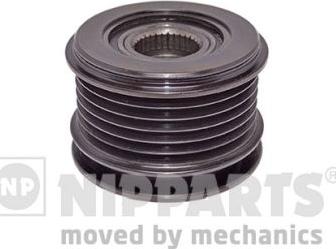 Nipparts N1185004 - Pulley, alternator, freewheel clutch autospares.lv